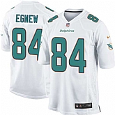 Nike Men & Women & Youth Dolphins #84 Egnew White Team Color Game Jersey,baseball caps,new era cap wholesale,wholesale hats